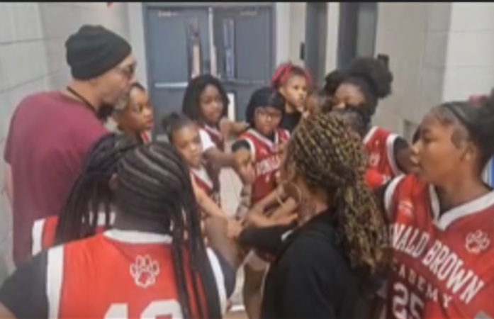  Coach rallying players pregame